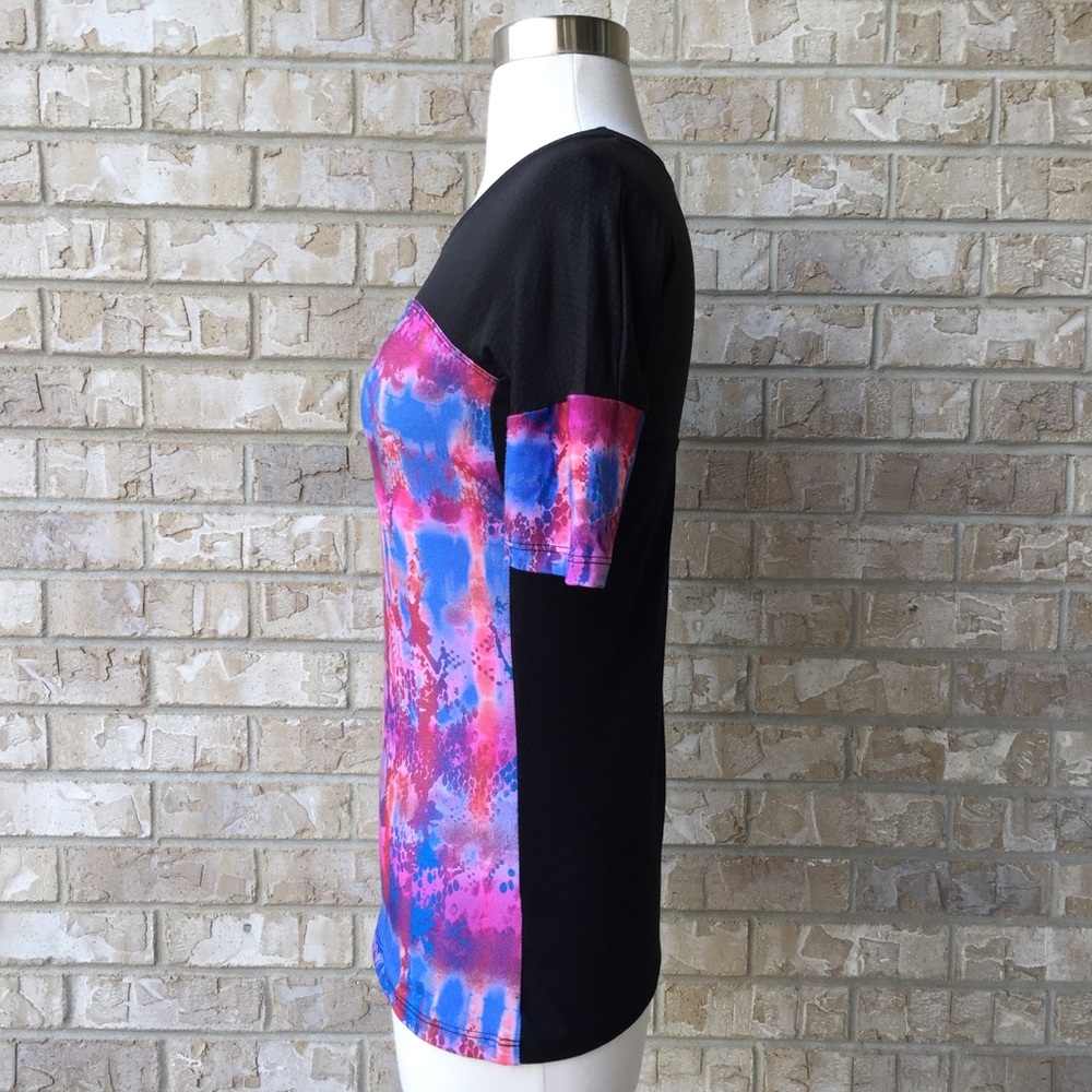 Pure Karma Yoga Short Sleeve Tee Top Size S 🌸